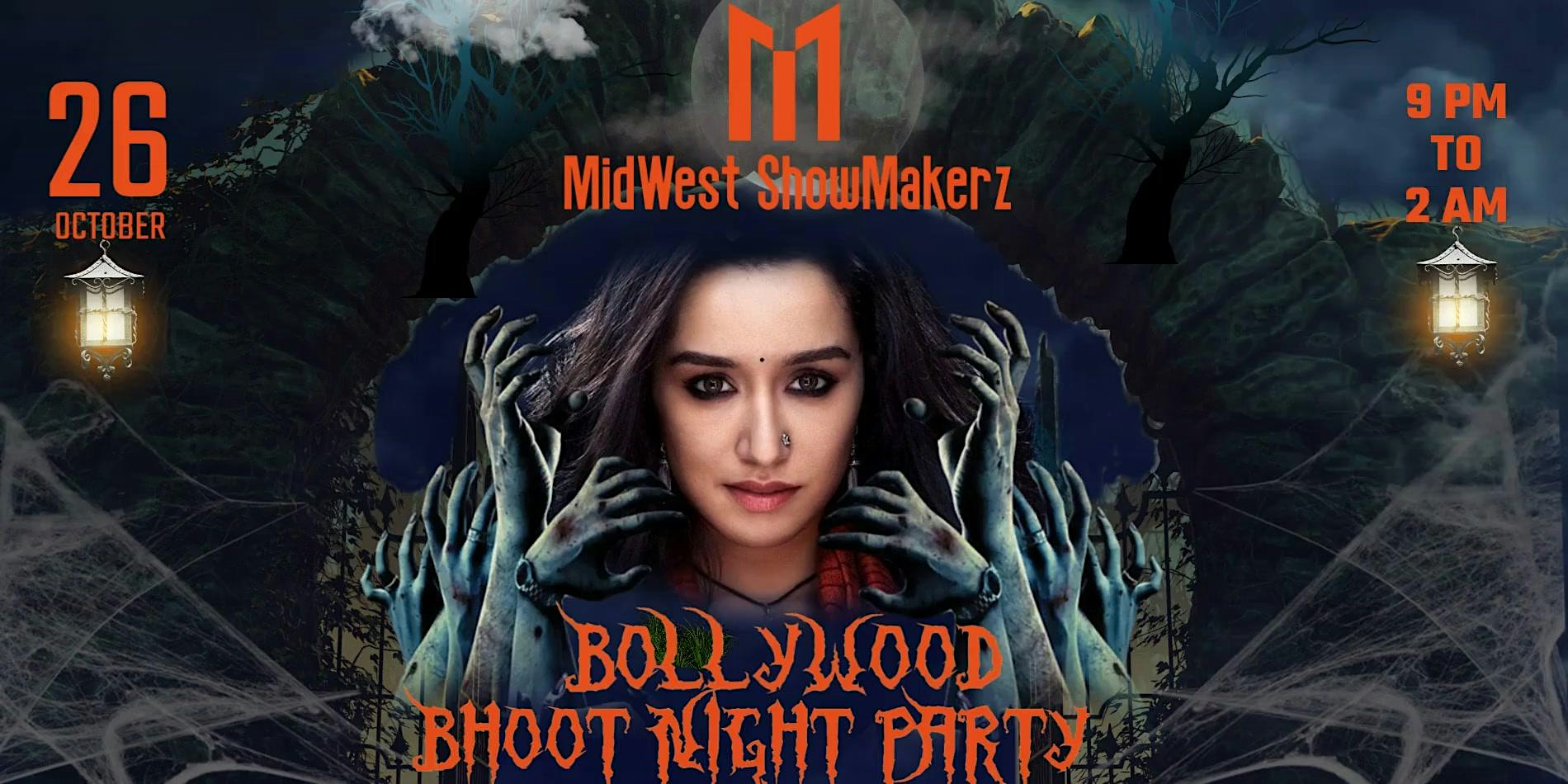 Bollywood Bhoot Night Party promotional artwork