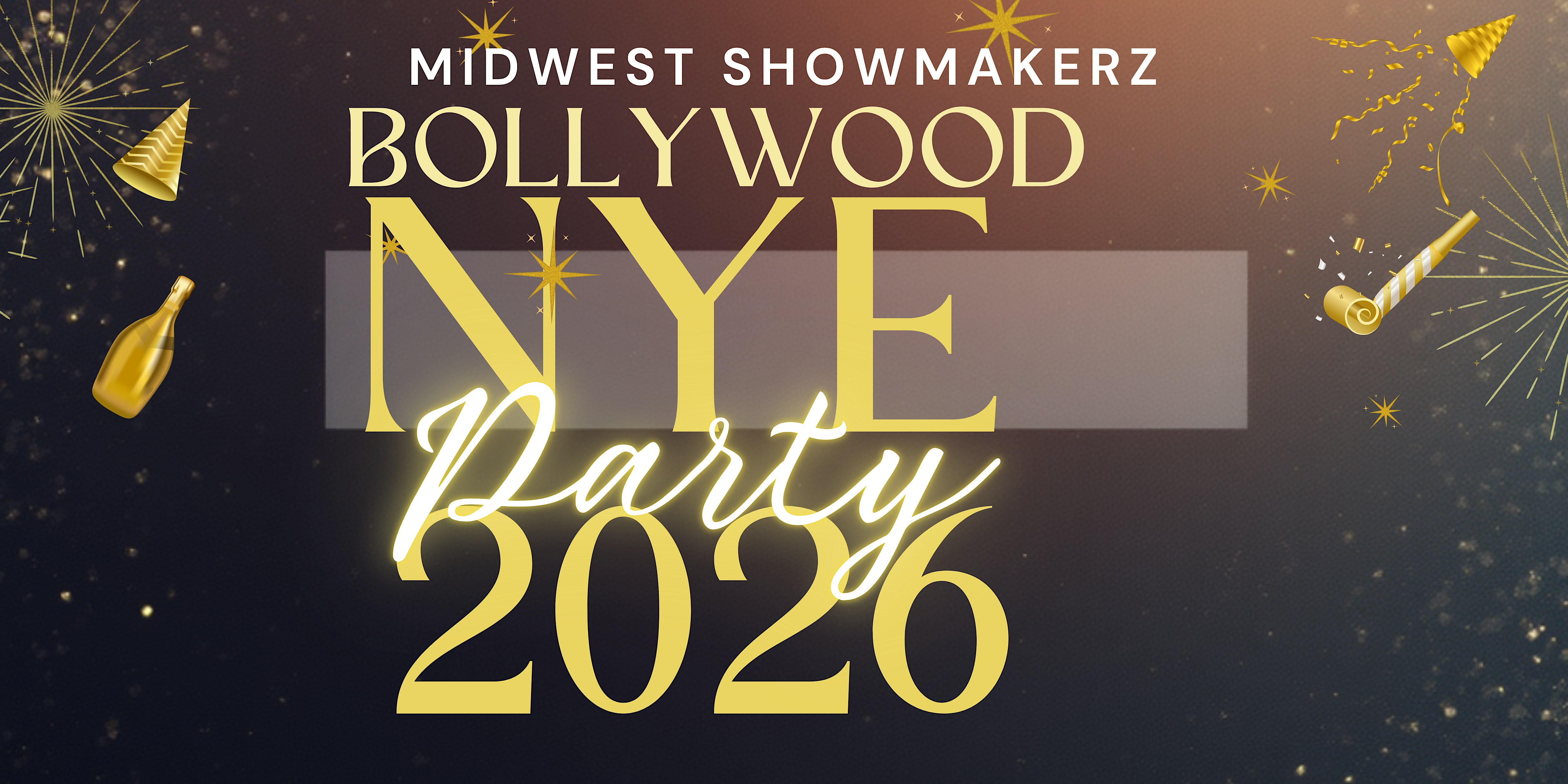 Bollywood NYE 2026: New Year’s Eve Celebration at Garnet Waterfront promotional artwork