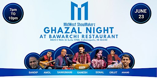 Echoes of Love: A Ghazal Night of Poetry and Music promotional artwork